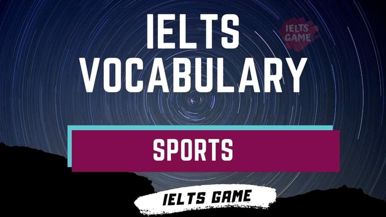 Sports Vocabulary for IELTS Speaking