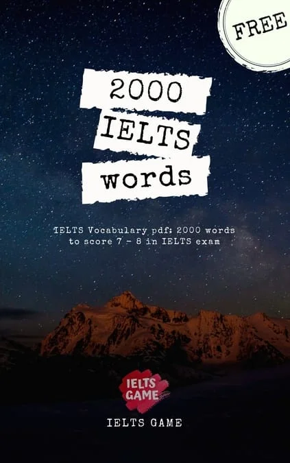 IELTS Vocabulary pdf