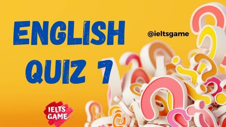 English quiz grammar 7